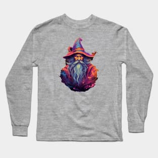 Arcane Aesthetics: The Mystic Mage Long Sleeve T-Shirt